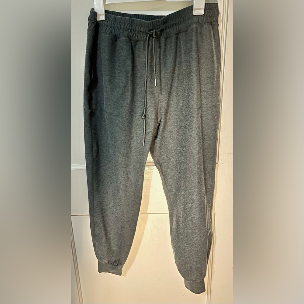 Beyond Yoga Charcoal Gray Jogger Track Pants